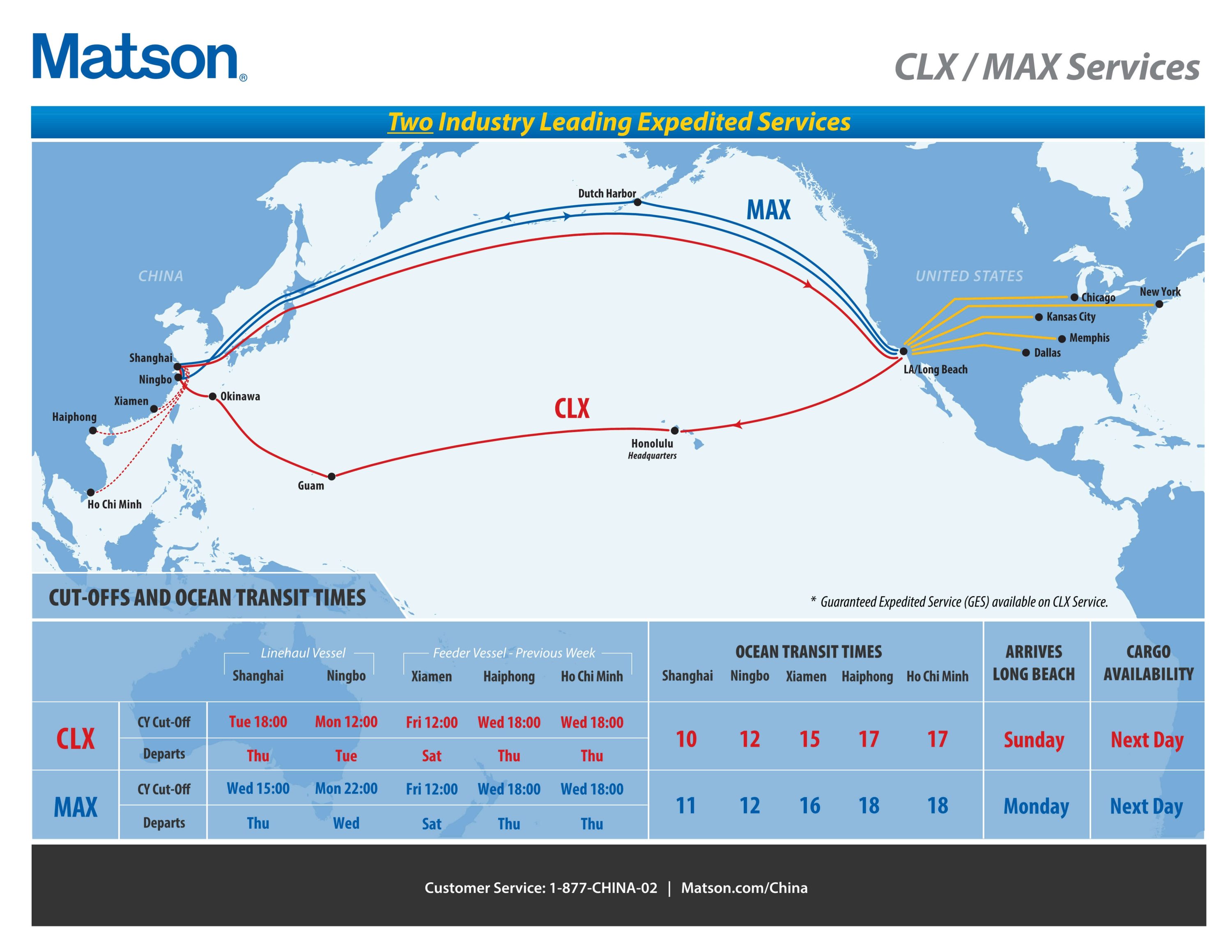 China to US fast shipment